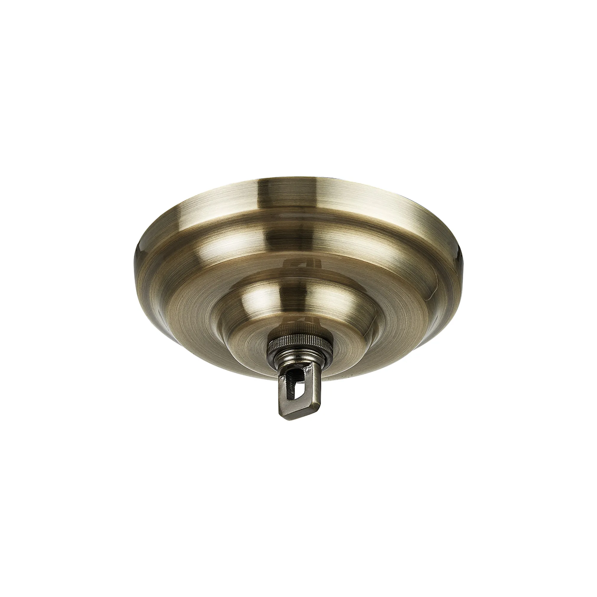 IL90020  Ceiling Plate 15cm And Bracket Antique Brass